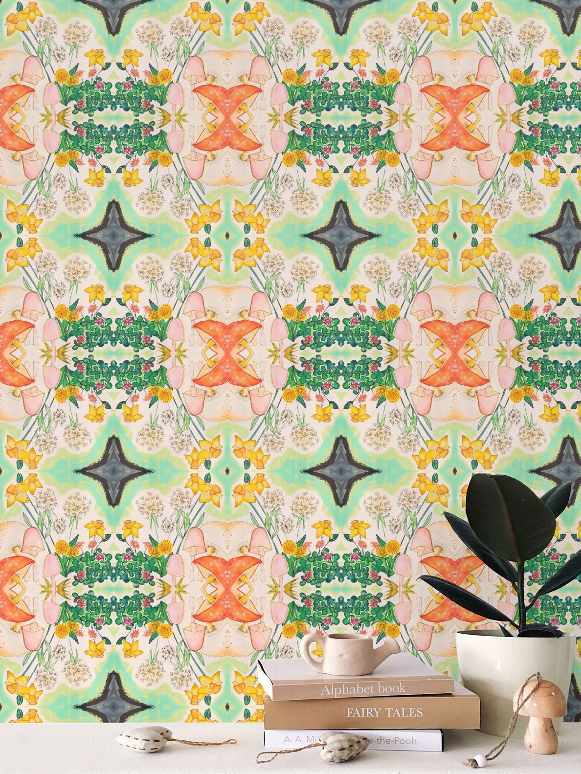 Mushrooms, Daffodils, Dandelions and Clover Be Steel My Heart