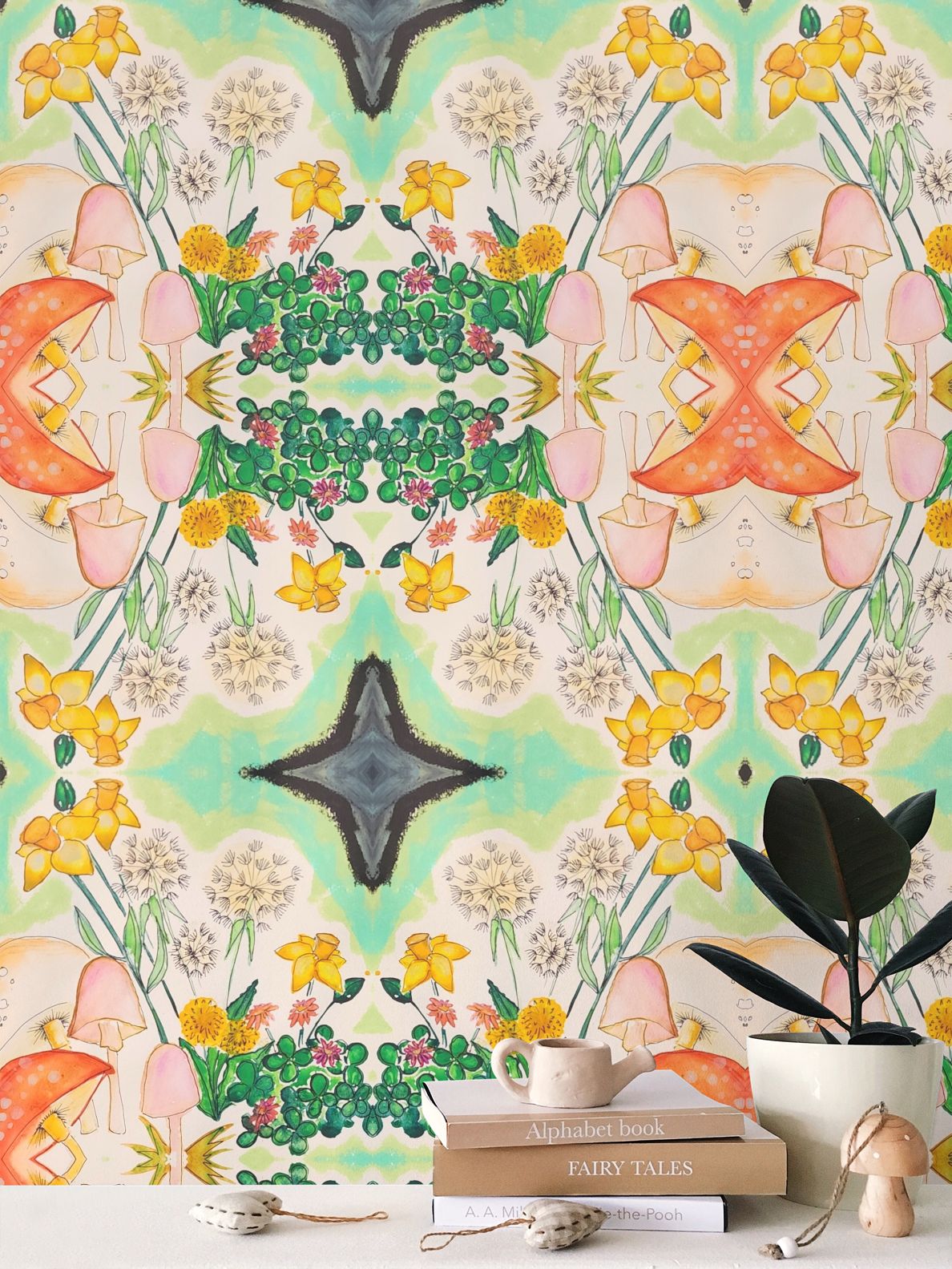 Mushrooms, Daffodils, Dandelions and Clover Be Steel My Heart