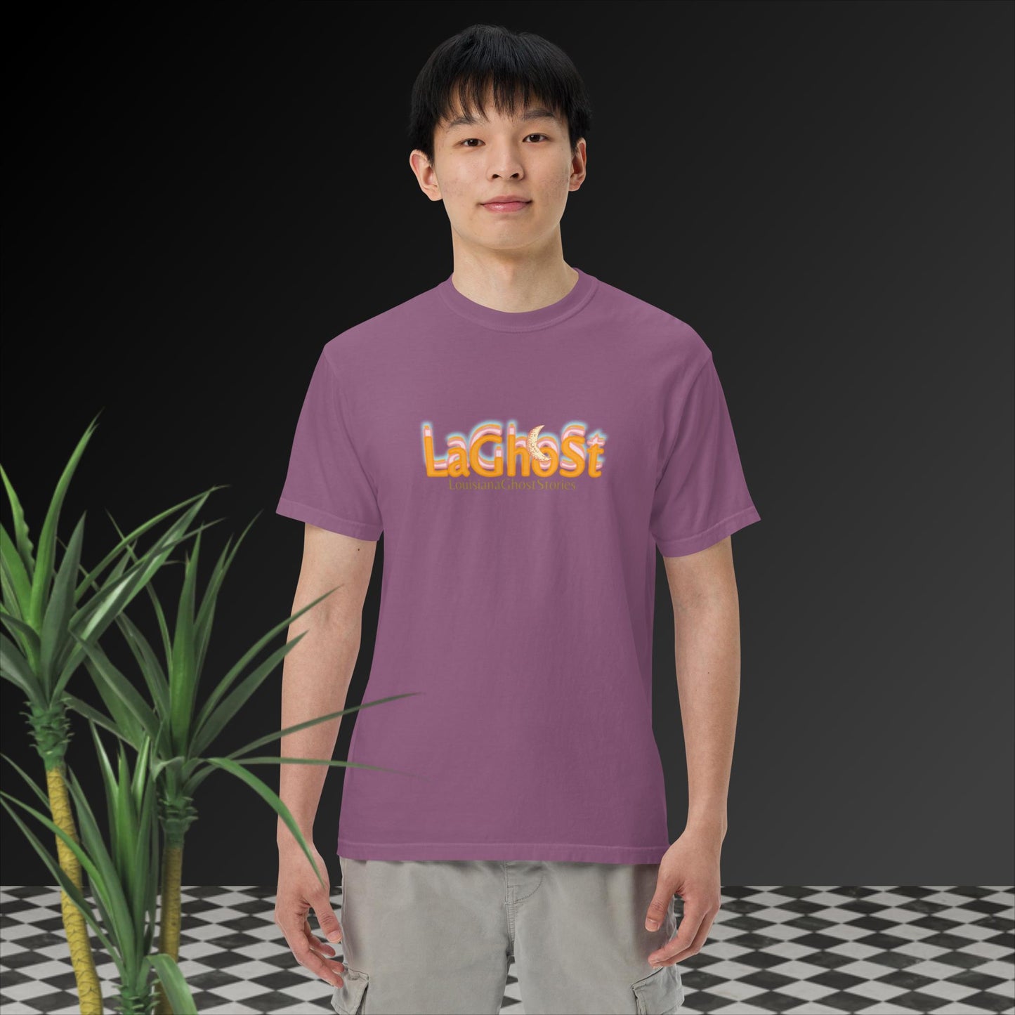 LaGhost Unisex garment-dyed heavyweight t-shirt