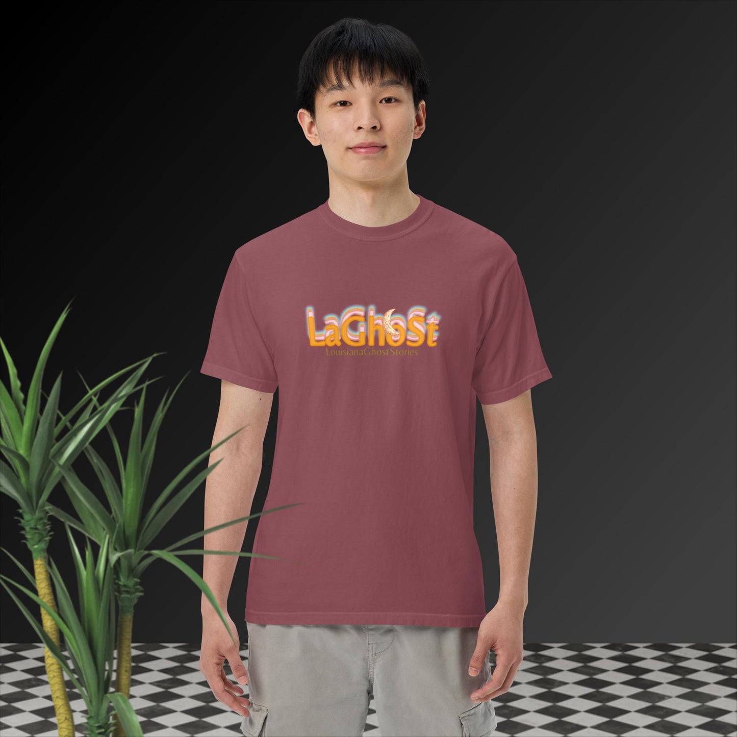 LaGhost Unisex garment-dyed heavyweight t-shirt