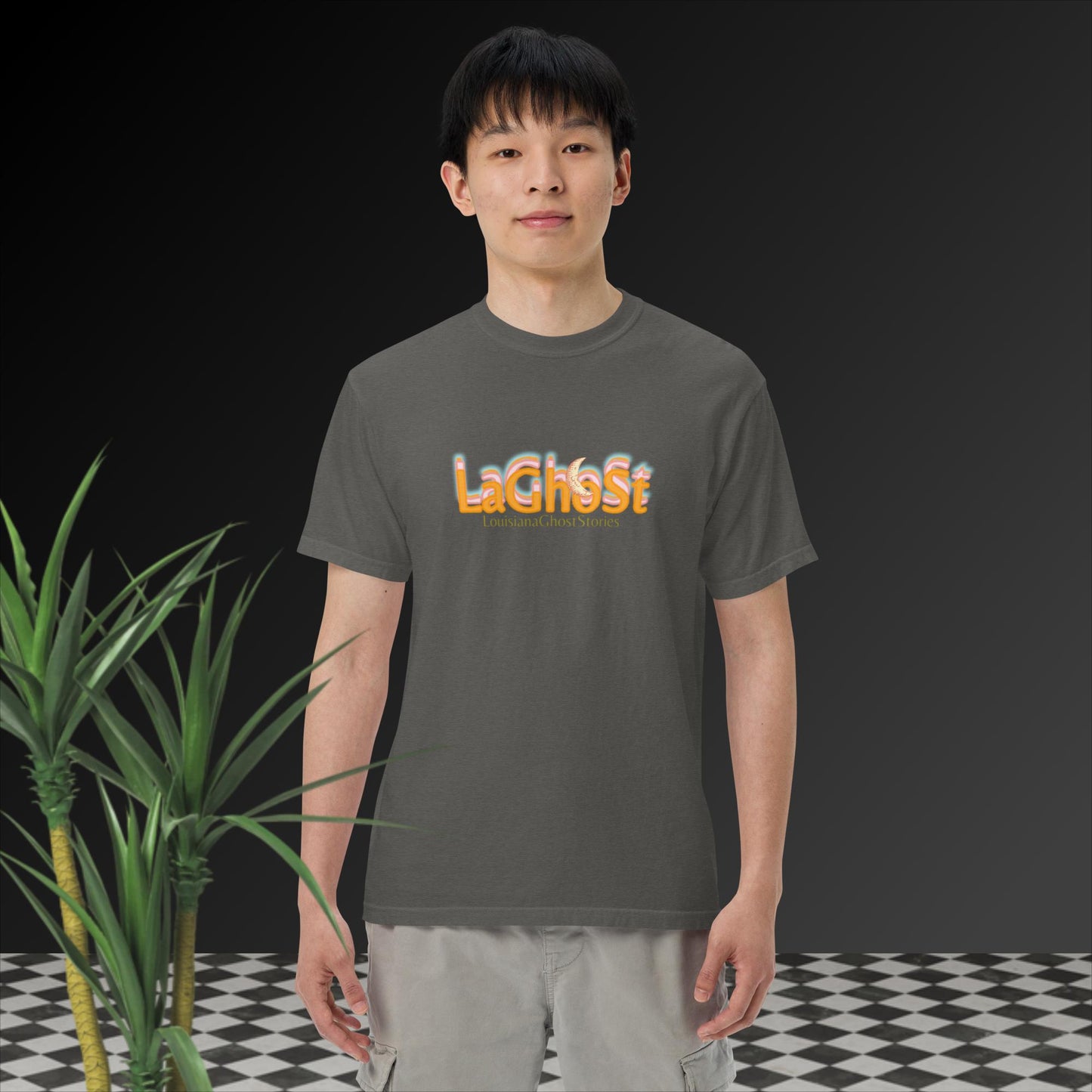 LaGhost Unisex garment-dyed heavyweight t-shirt