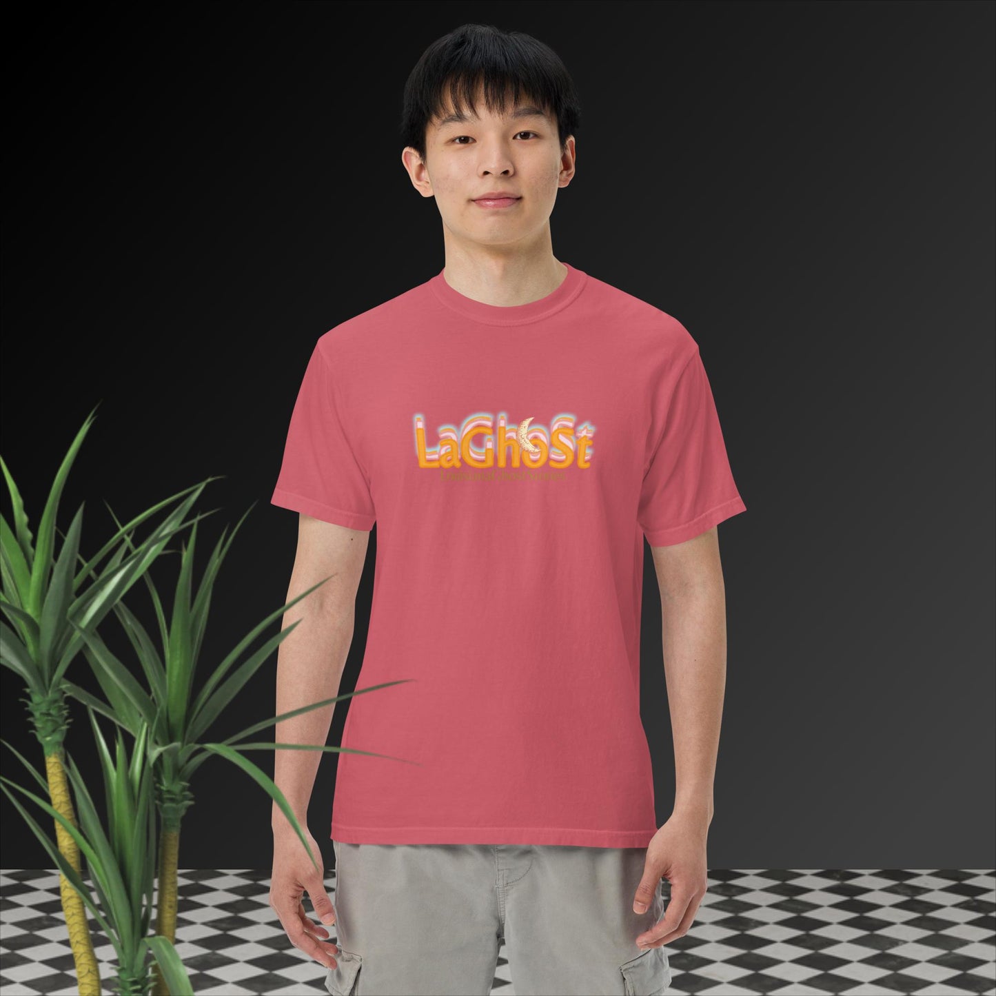 LaGhost Unisex garment-dyed heavyweight t-shirt