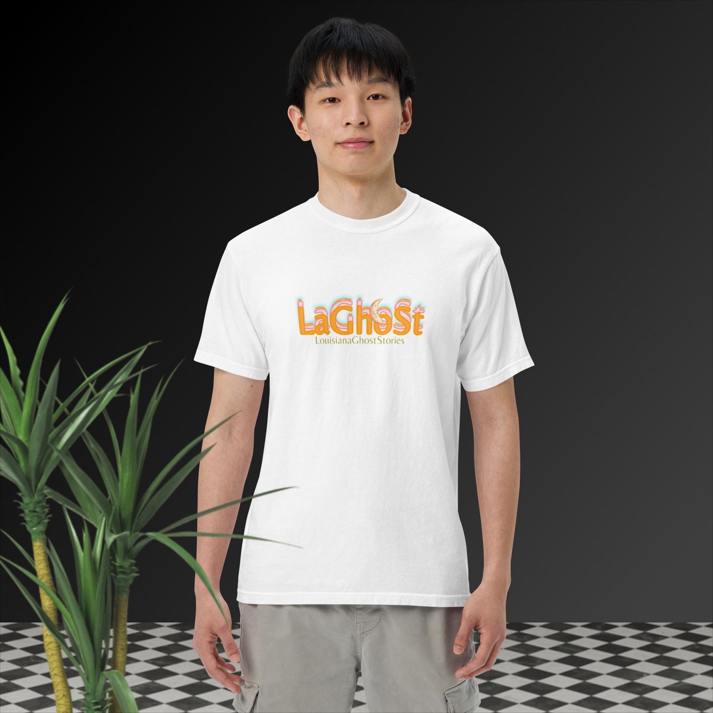 LaGhost Unisex garment-dyed heavyweight t-shirt