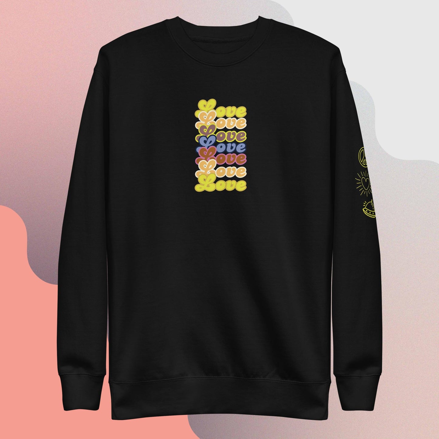 LOVE x7 Unisex Premium Sweatshirt