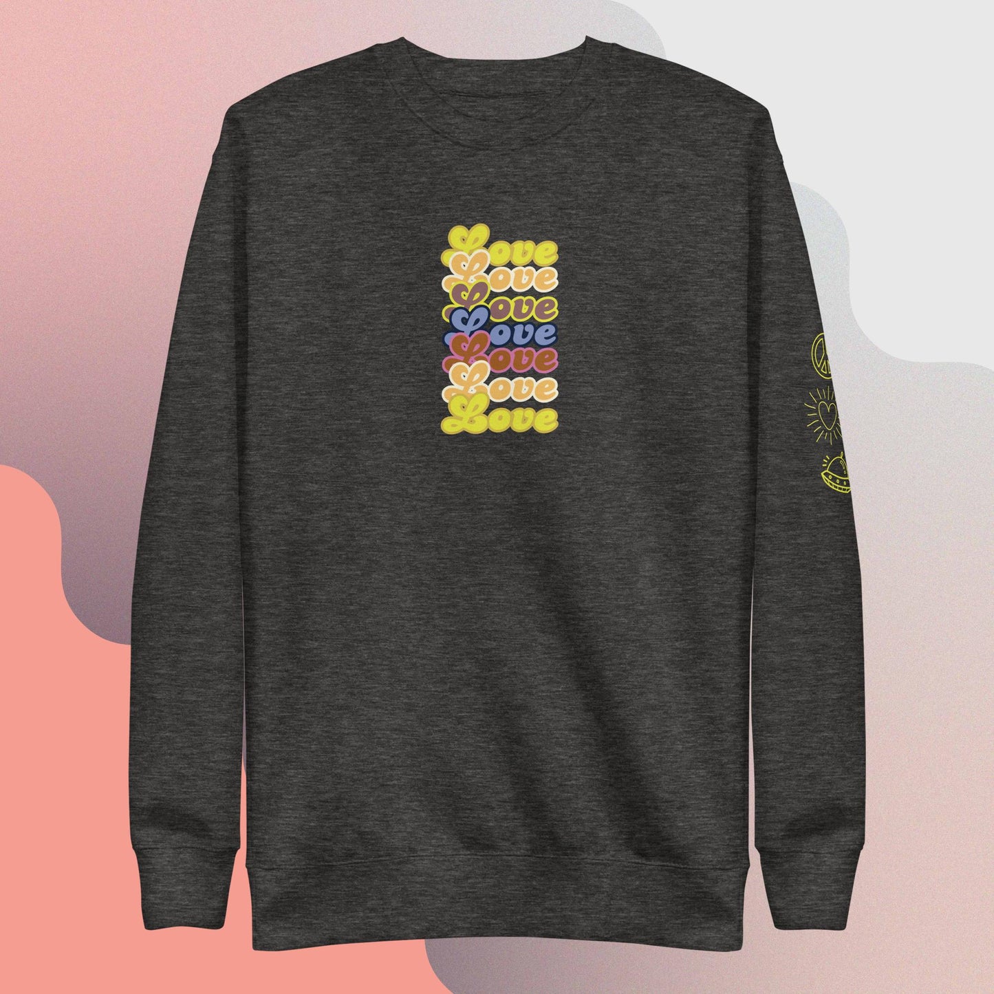 LOVE x7 Unisex Premium Sweatshirt