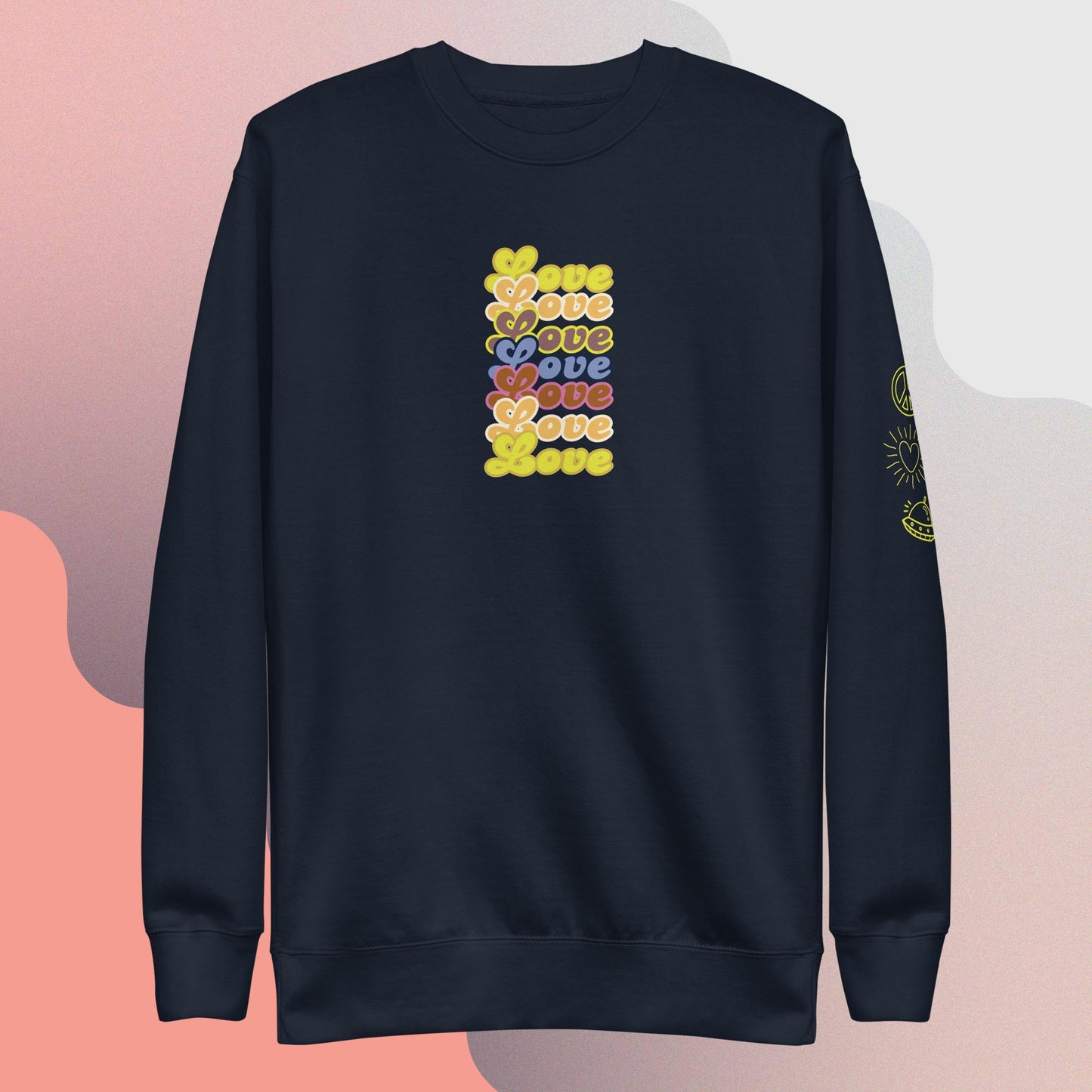 LOVE x7 Unisex Premium Sweatshirt