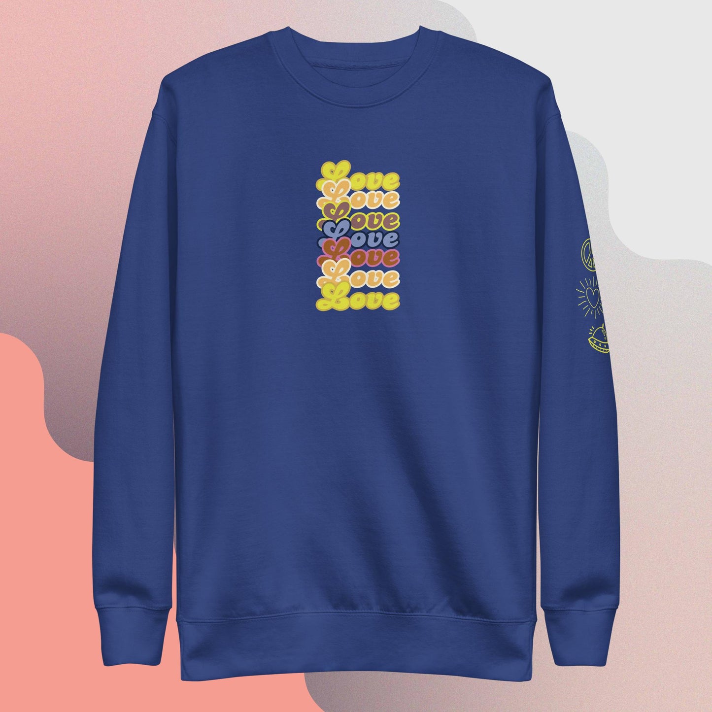 LOVE x7 Unisex Premium Sweatshirt