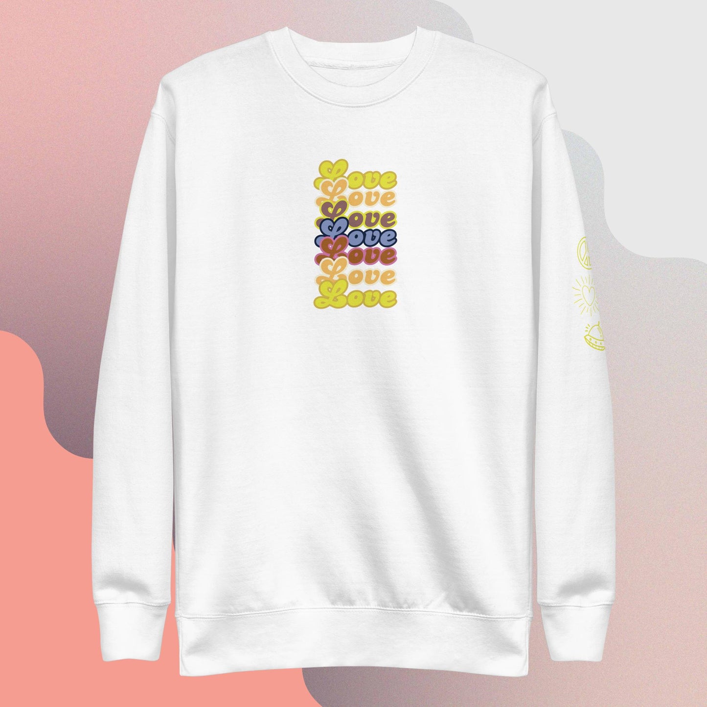 LOVE x7 Unisex Premium Sweatshirt