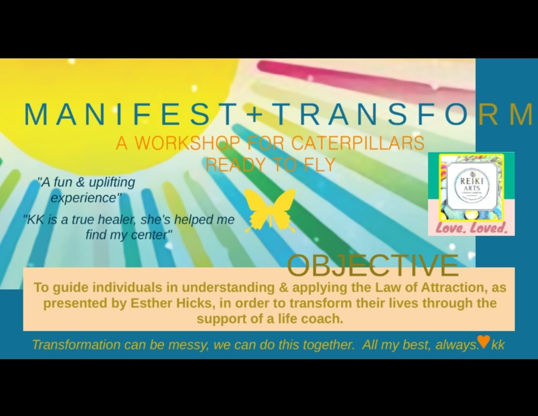 Manifest+Transform: a Workshop for Growth