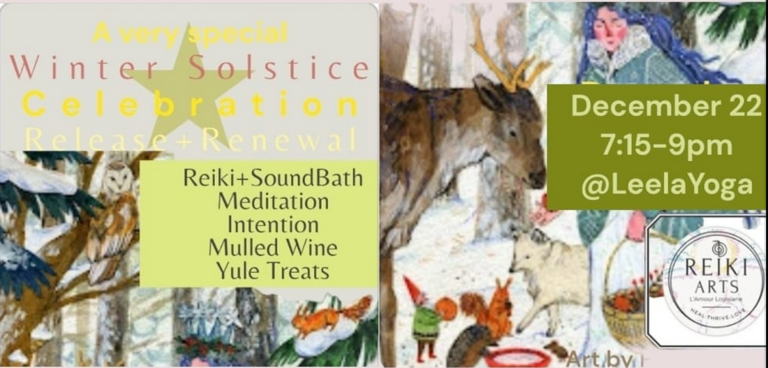 A very special Winter Solstice Reiki+Sound Bath