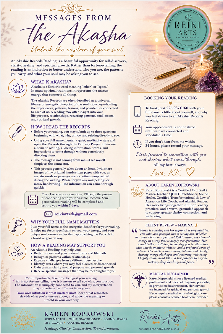 AKASHIC RECORDS Reading