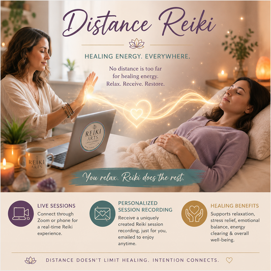 Distance & Virtual Reiki Session
