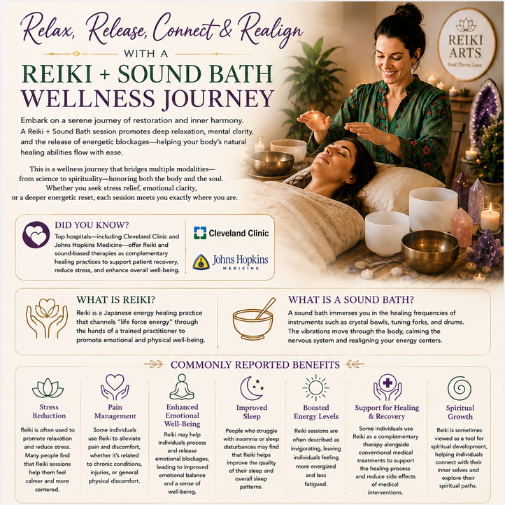 SOLO Reiki + Sound Bath Session