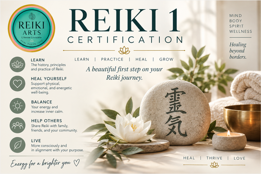REIKI 1 Certification: Healing the Physical Body