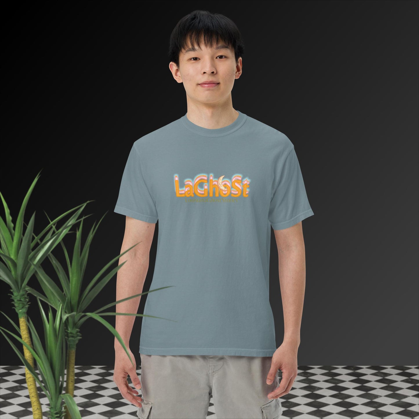 LaGhost Unisex garment-dyed heavyweight t-shirt