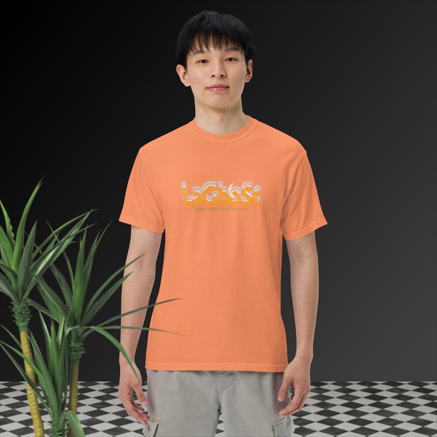 LaGhost Unisex garment-dyed heavyweight t-shirt